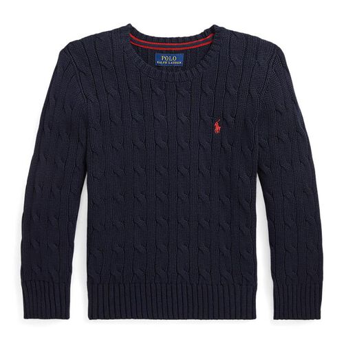Polo Ralph Lauren Cable-Knit Cotton Sweater 2-7